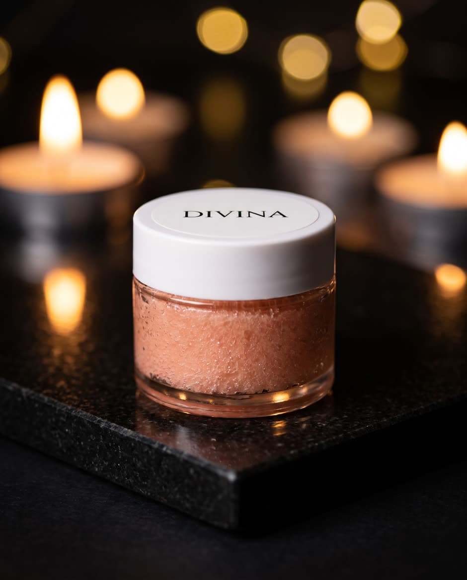 Pêche — Peach Lip Scrub — 15ml